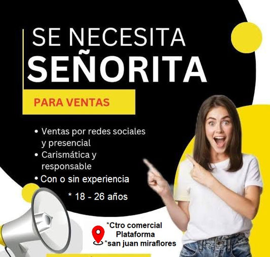 ASESORA DE VENTAS