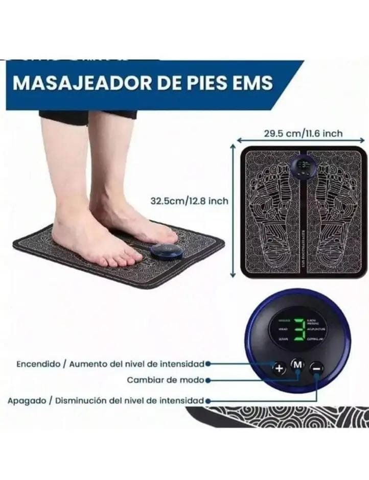 COMBO MASAJEADOR DE PIE Y MEDIAS ORTOPEDICAS