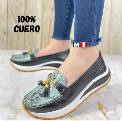 ZAPATOS DE CUERO ORTOPEDICOS DE ESTILO