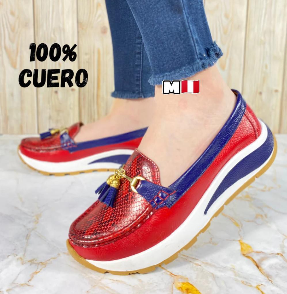 ZAPATOS DE CUERO ORTOPEDICOS DE ESTILO