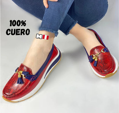 ZAPATOS DE CUERO ORTOPEDICOS DE ESTILO